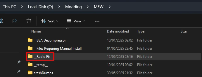 RadioFixInstallation